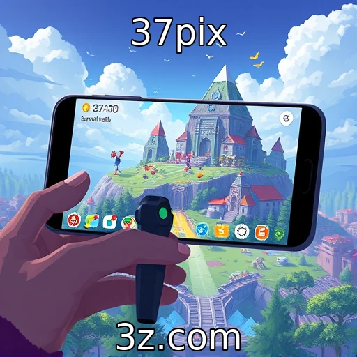 Crescimento do mercado de jogos em dispositivos móveis - 37pix